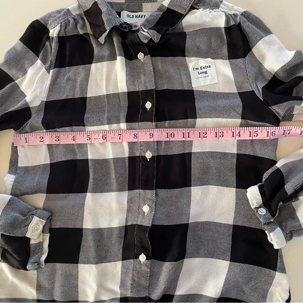 NWOT Old Navy Buffalo‎ Plaid Button-Up Shirt
